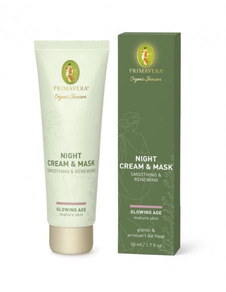 Crema y Mascarilla de noche Regeneradora 50ml - Primavera Life Crema y Mascarilla de noche Regeneradora 50ml - Primavera Life