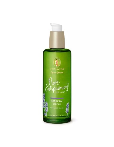 Aceite Corporal Relaxing Lavanda y Vainilla 100ml - Primavera Life