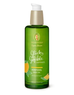 Aceite Corporal Happiness (Limón - Tonka) 100 ml - Primavera Life