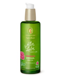 Aceite Corporal Sweet Love (Rosa - Mandarina) - Primavera Life